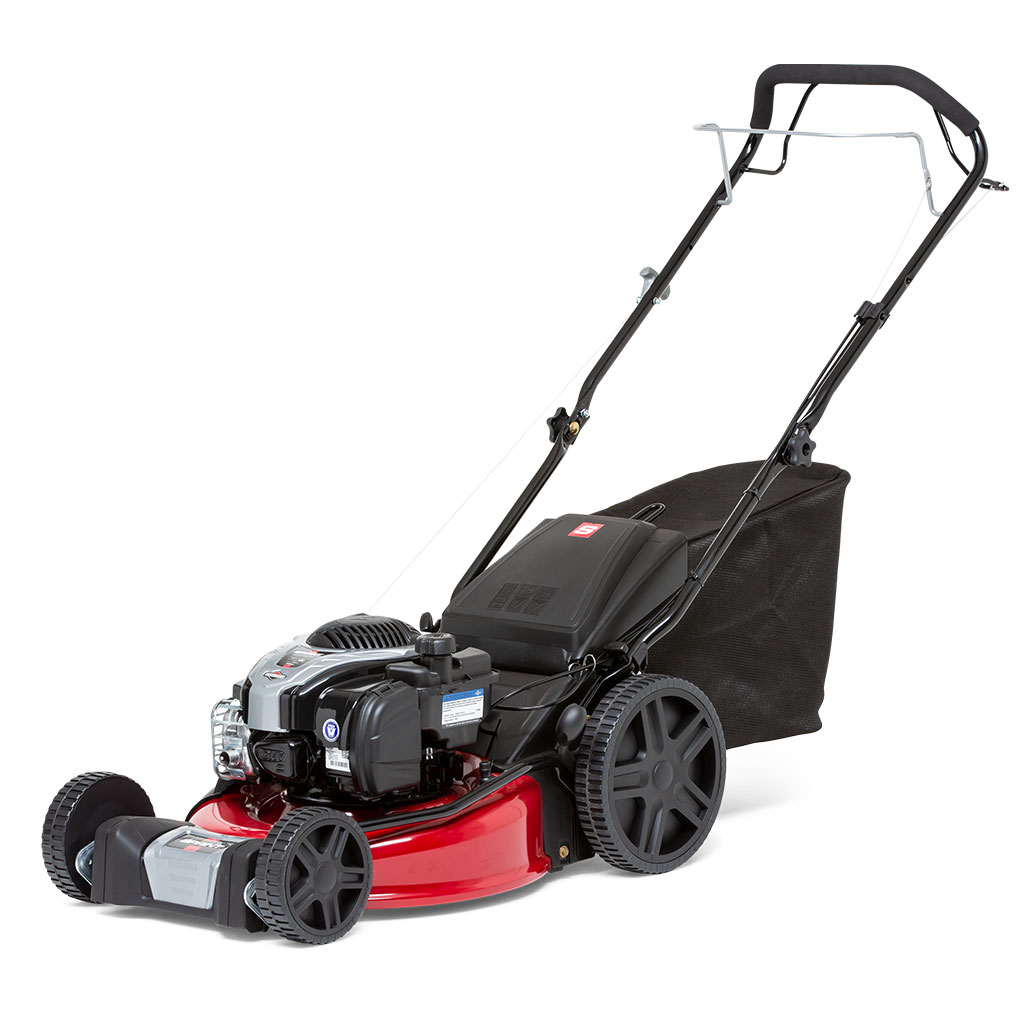 Self propelled deals petrol lawnmower